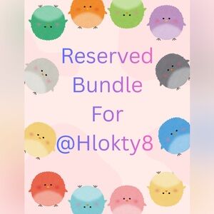 Reserved Bundle for @hlokty8